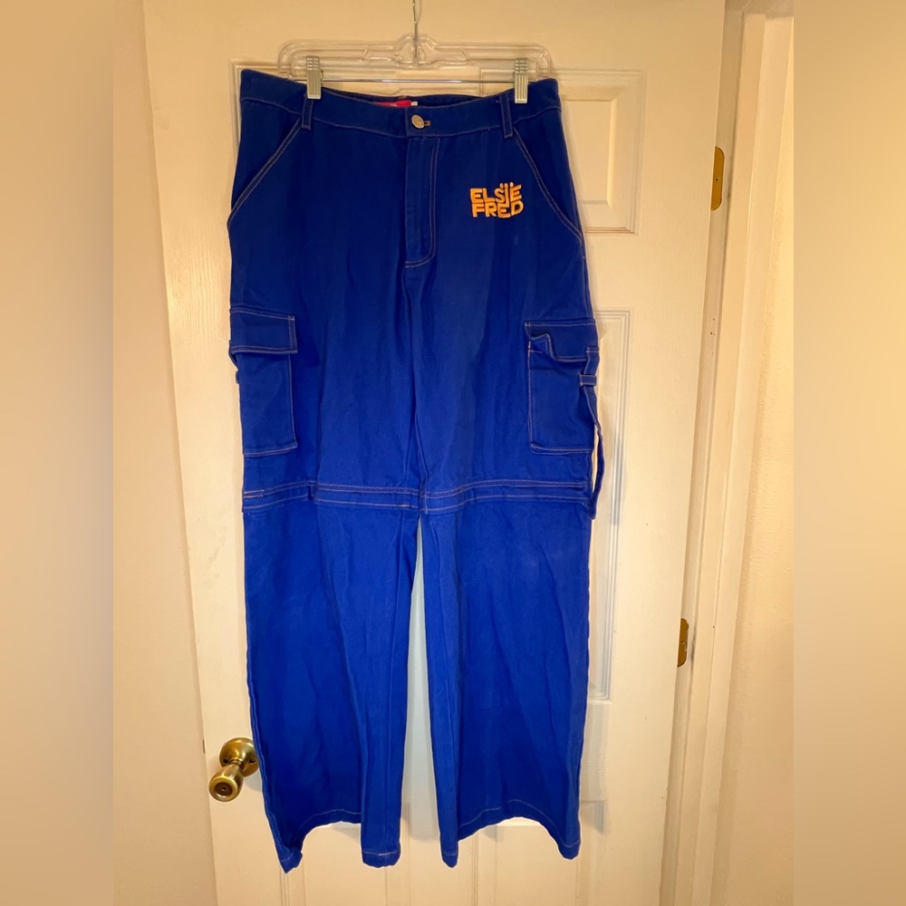 INNER CITY LIFE Elsie Fred Blue CARGO PANTS Size S